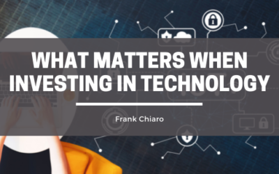 What Matters When Investing In Technology